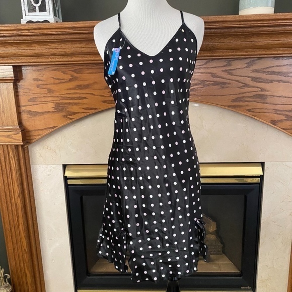 Happie‎ Polka Dot Nightie Sz. L NWT